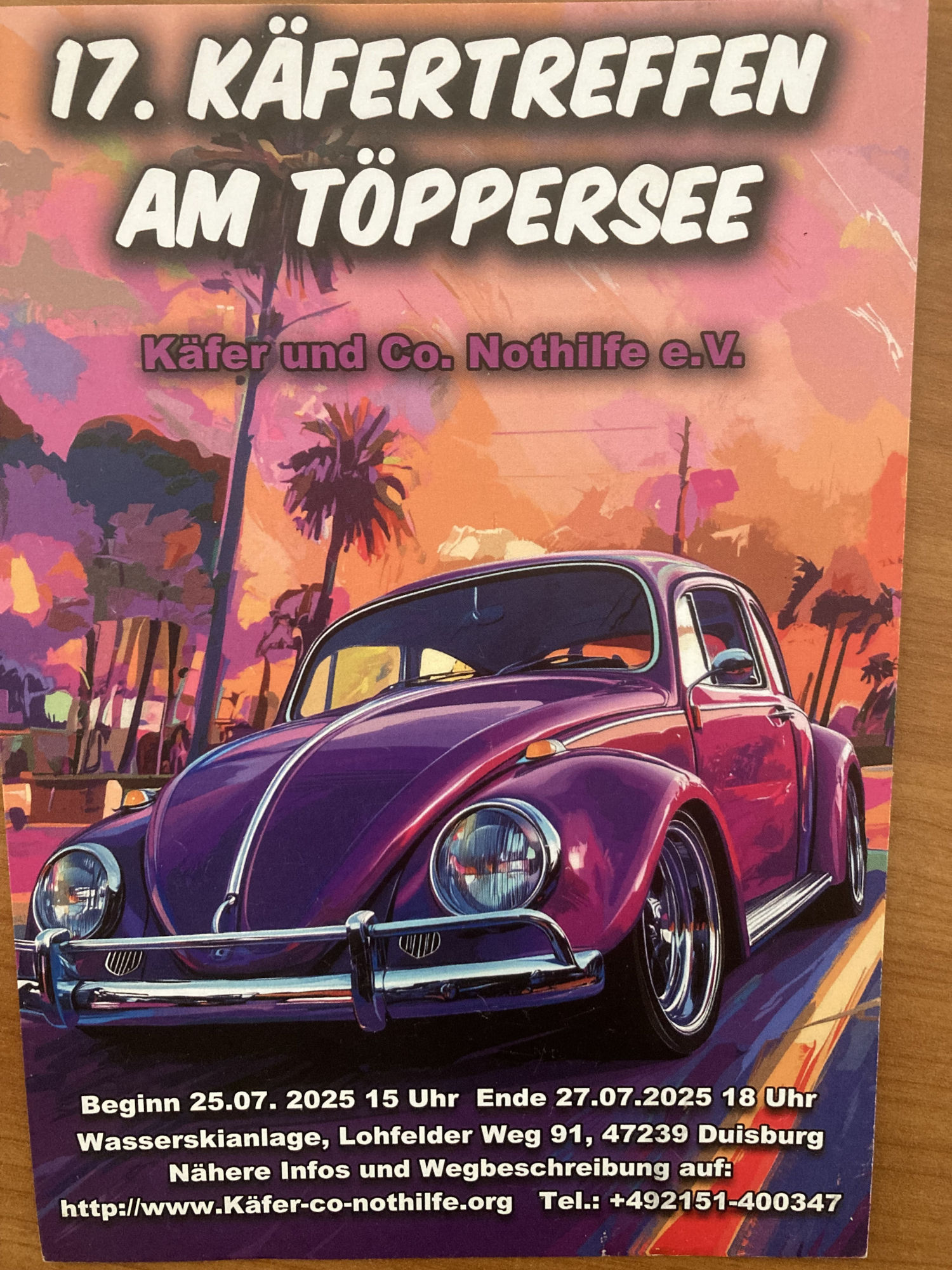 Logo vom Käfertreffen 2025